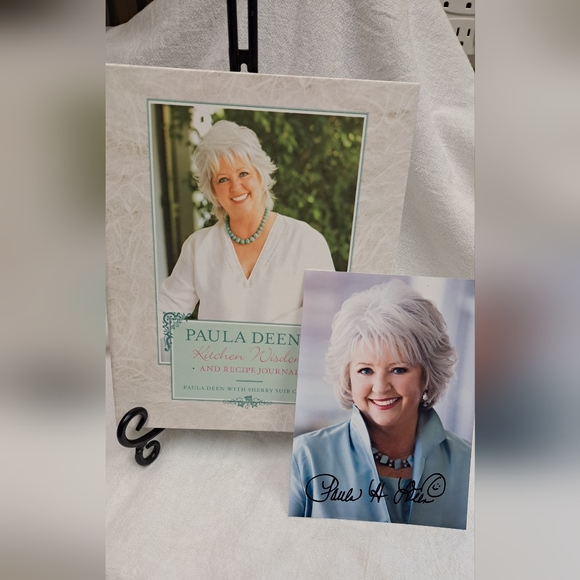 Signed Paula Deen's Kitchen Wisdom and Recipe Journal, Signed/Autographed 1st Ed - Picture 6 of 6